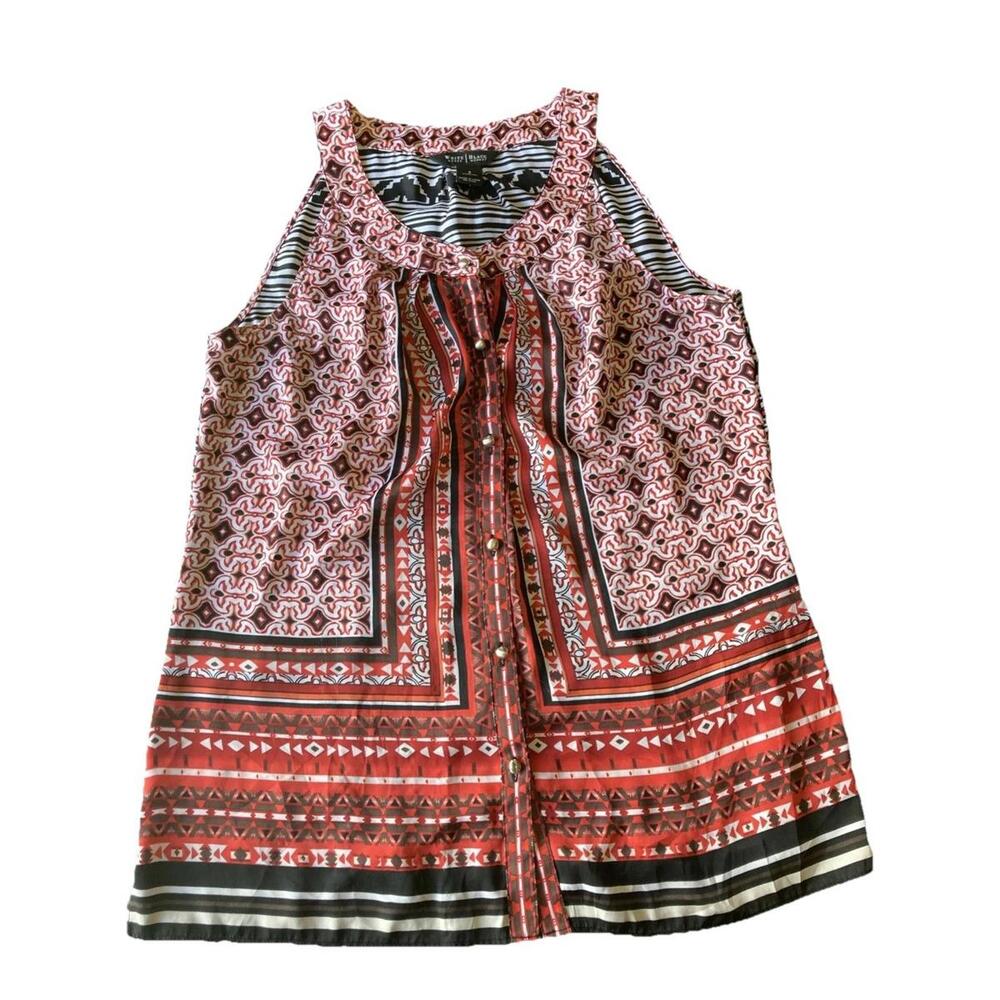 White House Black Market‎ Sleeveless Blouse
